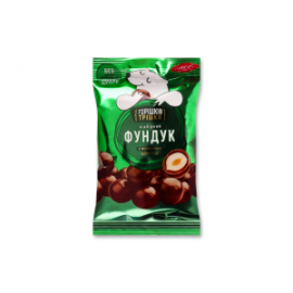 Драже с фруктозой Фундук в молочном шоколаде АВК м/у 75г