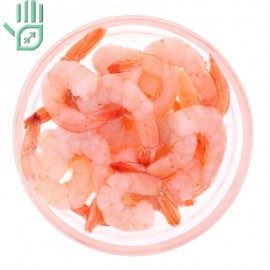 Королевские креветки очищенные с хвостиком в/м 41/50 5000 г 40% вес