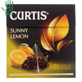 Curtis Чай 20 пірам Чорний Сонячний Лимон