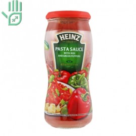 Heinz соус для пасти з червоним та зеленим перцем с/б 500г/6шт Heinz соус для пасти з червоним та зеленим перцем с/б 500г/6шт