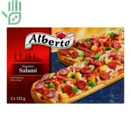 Багети заморожені з салямі Alberto к/у 2х125г