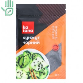Кунжут чорний для суші і овочів Katana д/п 50г