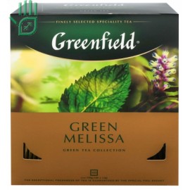 GREEN MELISSA 1,5грх100штх9п. пакет "Гринфилд" ND