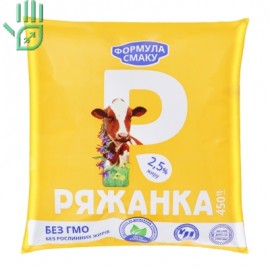 Ряжанка 2.5% Формула смаку м/у 450г