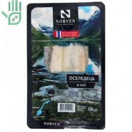 Оселедець в олії Norven п/у 250г