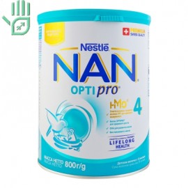 Напій молочний сухий для дітей з 18 місяців Ortipro 4 Nan 800г з/б