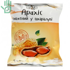 Арахіс смажений в шкарлупі Smart Snack м/у 120г