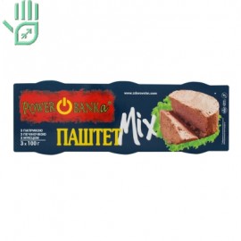 Набір паштетів Mix Power BANKa к/у 3х100г Набір паштетів Mix Power BANKa к/у 3х100г