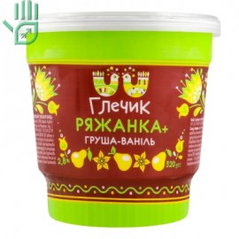 Ряжанка 2.8% Груша-ваніль Глечик ст 320г