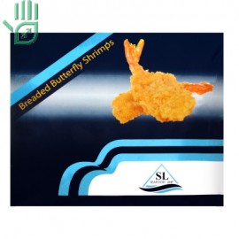 Креветки POLAR SEAFOOD SL сирі очищені з/хв в паніровці 1000г