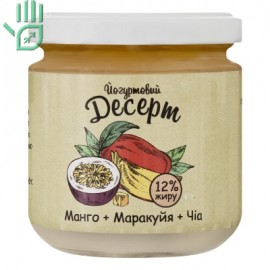 Десерт 12% йогуртовий Манго+Маракуйя+Чіа Коза Чка с/б 200г