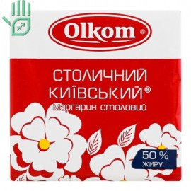 Маргарин 50% столовий Столичний Київський Olkom м/у 200г