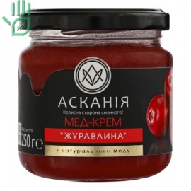 Крем-мед Журавлина Асканія с/б 250г