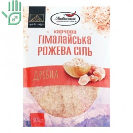 Cіль харчова гімалайська рожева дрібна Любисток д/п 300г