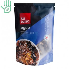Гриб деревний чорний для вок страв, салатів і супів Муер Katana д/п 40г Гриб деревний чорний для вок страв, салатів і супів Муер Katana д/п 40г