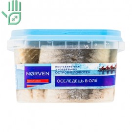 Оселедець в олії Norven п/у 500г