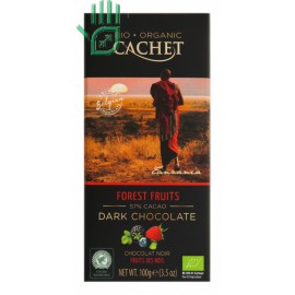 CACHET ЧОР 57% ЛІС.ФРУКТИ 100Г CACHET ЧОР 57% ЛІС.ФРУКТИ 100Г