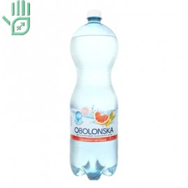 Вода зі смаком грейпфрута та імбиру сильногазована Оболонська п/пл 2л Вода зі смаком грейпфрута та імбиру сильногазована Оболонська п/пл 2л