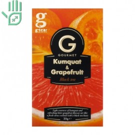g’tea! GOURMET Кумквата & Грейфрут, 20х1,75g в конвертах с ярл.