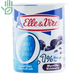 Десерт 0.1% молочний Чорниця Elle&Vire ст 125г