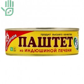 Паштет із індичої печінки ОПК з/б 240г Паштет із індичої печінки ОПК з/б 240г