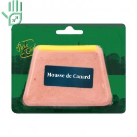 Мус качиний з шампанським Pate du Chef лоток 125г Мус качиний з шампанським Pate du Chef лоток 125г
