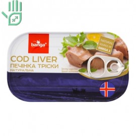 BANGA ПЕЧІНКА ТРІСКИ 115Г