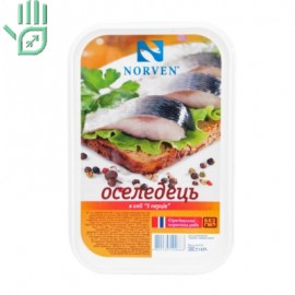 Оселедець в олії 5 перців Norven п/у 180г