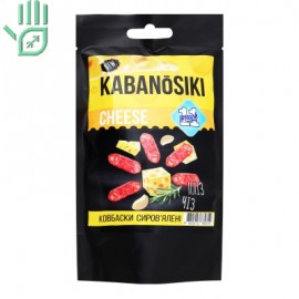Ковбаски Cheese Kabanosiki Марка Малицкого с/в д/п 80г
