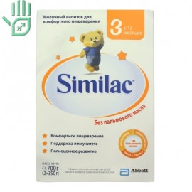 Напій Similac 3 cухий молочний 3-12міс 700г х12