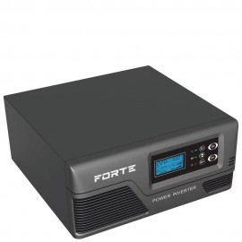 Інвертор FPI-0612Pro , чиста синусоїда, 600 ВТ , з функцією зарядки АКБ, AVR , вага 11.5 кг , FORTE