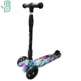 (127349) Самокат дитячий X-TREME KS-229WF RACE складний, чорний