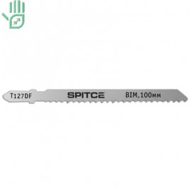 Полотно для е/лобзика, метал, T-хв., BIM, ч/р, 100 мм, 3мм, (T127DF), 5 шт Spitce